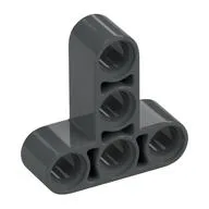 Technic Beam 3 x 3 T-Shape Thick, Dark Bluish Gray