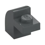 Brick Curved 1 x 2 x 1 1/3 with Curved Top, Dark Bluish Gray