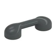 Bar 1 x 3 (Radio Handle, Phone Handset), Dark Bluish Gray