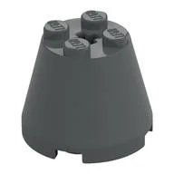 Cone 3 x 3 x 2, Dark Bluish Gray