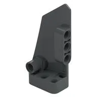 Technic Panel Fairing # 4 Small Smooth Long, Side B, Dark Bluish Gray