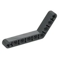 Technic Beam 1 x 9 Bent (6 - 4) Thick, Dark Bluish Gray