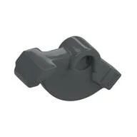 Launcher Trigger, Weapon Gun Trigger, Dark Bluish Gray