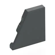Wedge Tile 2 x 2 Left, Dark Bluish Gray