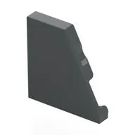 Wedge Tile 2 x 2 Right, Dark Bluish Gray