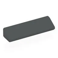 Brick Sloped 30° 1 x 4 x 2/3, Dark Bluish Gray