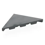 Tile 45° Cut 4 x 4 (Triangle), Dark Bluish Gray