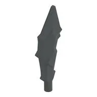 Weapon Sword Crystalized, Dark Bluish Gray