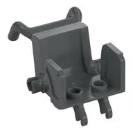 Equipment Medical Wheelchair with Pins for Wheels [Minifig], Dark Bluish Gray
