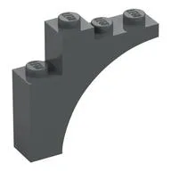 Brick Arch 1 x 4 x 3, Dark Bluish Gray