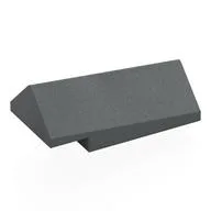 Brick Sloped 45° 2 x 4 x 1 1/3 Double, Dark Bluish Gray