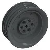 Wheel 62.3 x 20.3 Motorcycle [Plain], Dark Bluish Gray