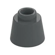 Cone 1.17 x 1.17 x 2/3 (Fez), Dark Bluish Gray
