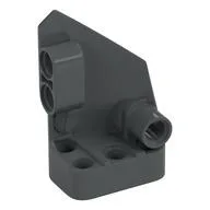Technic Panel Fairing #1 Small Smooth Short, Side A, Dark Bluish Gray