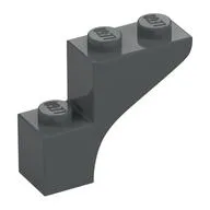 Brick Arch 1 x 3 x 2, Dark Bluish Gray