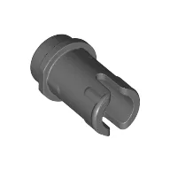 Technic Pin 1/2 with Friction, Dark Bluish Gray