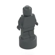 Minifig Trophy Statuette, Dark Bluish Gray