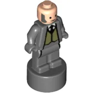 Minifig Trophy Statuette, Argus Filch Print, Dark Bluish Gray