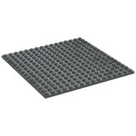 Plate 16 x 16, Dark Bluish Gray