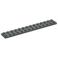 Plate 2 x 14, Dark Bluish Gray