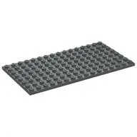 Plate 8 x 16, Dark Bluish Gray
