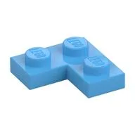 Plate 2 x 2 Corner, Medium Blue