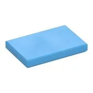 Tile 2 x 3, Medium Blue