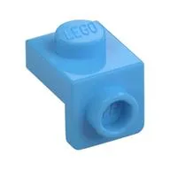 Bracket 1 x 1 - 1 x 1, Medium Blue