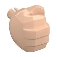 Hand Hulk - Right, Light Nougat