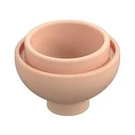 Brick Round 2 x 2 Dome Bottom [Open Stud], Light Nougat