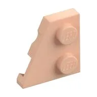 Wedge Plate 2 x 2 Left, Light Nougat
