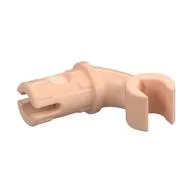 Arm, Short, with Technic Pin, Light Nougat