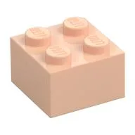 Brick 2 x 2, Light Nougat