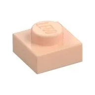 Plate 1 x 1, Light Nougat