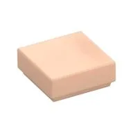 Tile 1 x 1 with Groove, Light Nougat