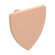 Shield Triangular, Light Nougat
