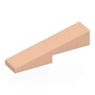 Brick Sloped 1 x 4 with 1 x 2 Cutout, Light Nougat