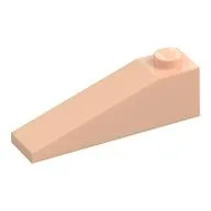 Brick Sloped 18° 4 x 1, Light Nougat