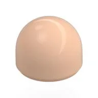 Dome 1 x 1 x 2/3, Light Nougat
