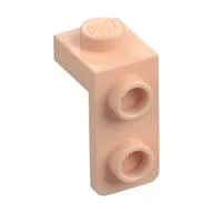 Bracket 1 x 1 - 1 x 2, Light Nougat
