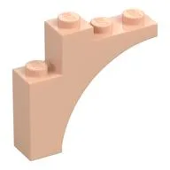 Brick Arch 1 x 4 x 3, Light Nougat
