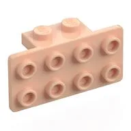 Bracket 1 x 2 - 2 x 4, Light Nougat