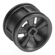 Wheel 30 x 20 5-Spoke, Metallic Silver