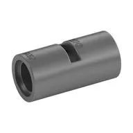 Technic Pin Connector Round [Slotted], Metallic Silver