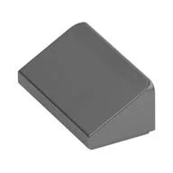 Brick Sloped 30° 1 x 2 x 2/3, Metallic Silver