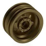 Wheel 30 x 14, Metallic Gold