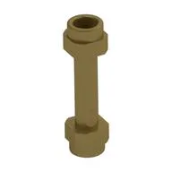 Weapon Hilt Symmetric, Metallic Gold