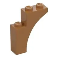 Brick Arch 1 x 3 x 3 [Gothic], Medium Nougat
