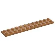 Plate 2 x 12, Medium Nougat