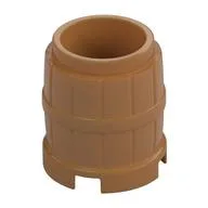 Barrel 2 x 2 x 2, Medium Nougat